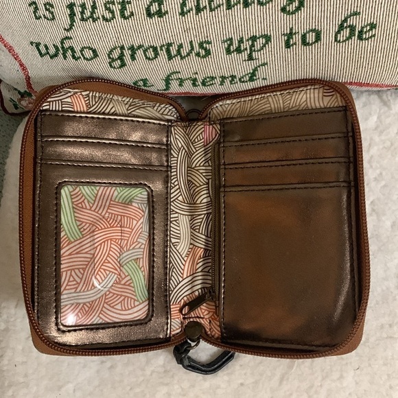 Wallet by the sack 100% leather can be man’s or woman’s - Picture 4 of 5